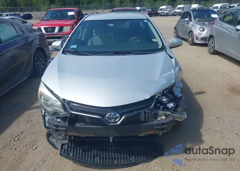 2016 Toyota Corolla Le from USA, damaged, VIN 2T1BURHE6GC488288
